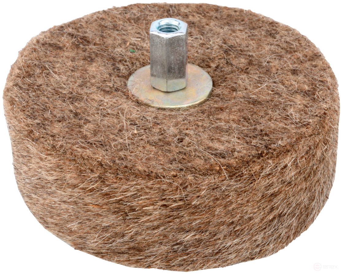 Felt circle attachment for drill 100*20mm Avtodor 44059