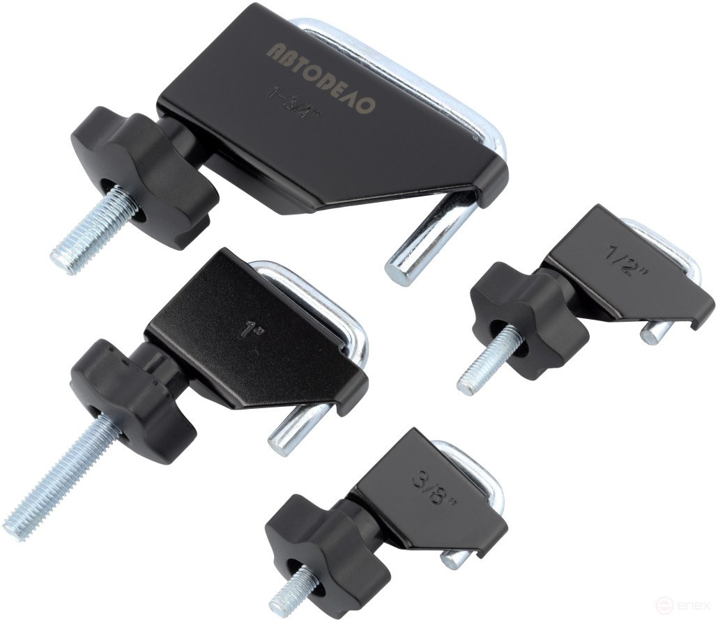 Hose clamps D 10-45mm.(4 ave., metal) Avtodor 30404