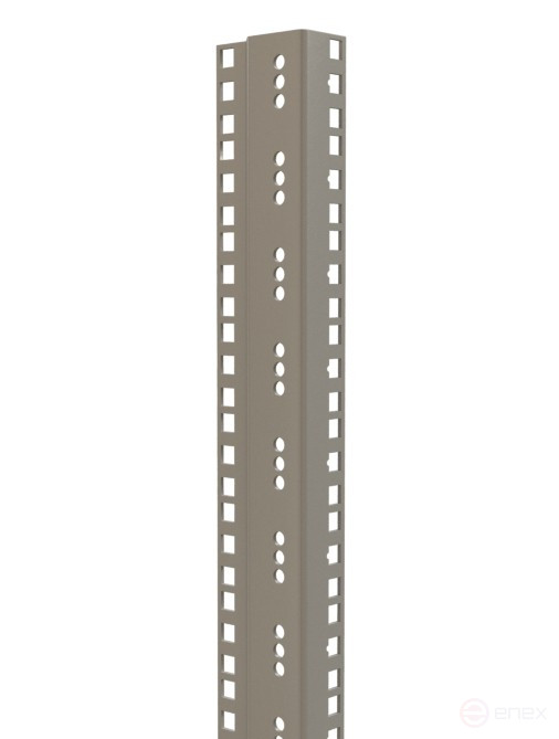 CTR19-37U-RAL7035 19" mounting profile height 37U, for cabinets TTR, TTB, color gray RAL7035 (2 pcs. included)