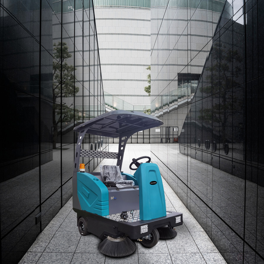 Аккумуляторный подметальный райдер SW1400R-L (литиевые АКБ)