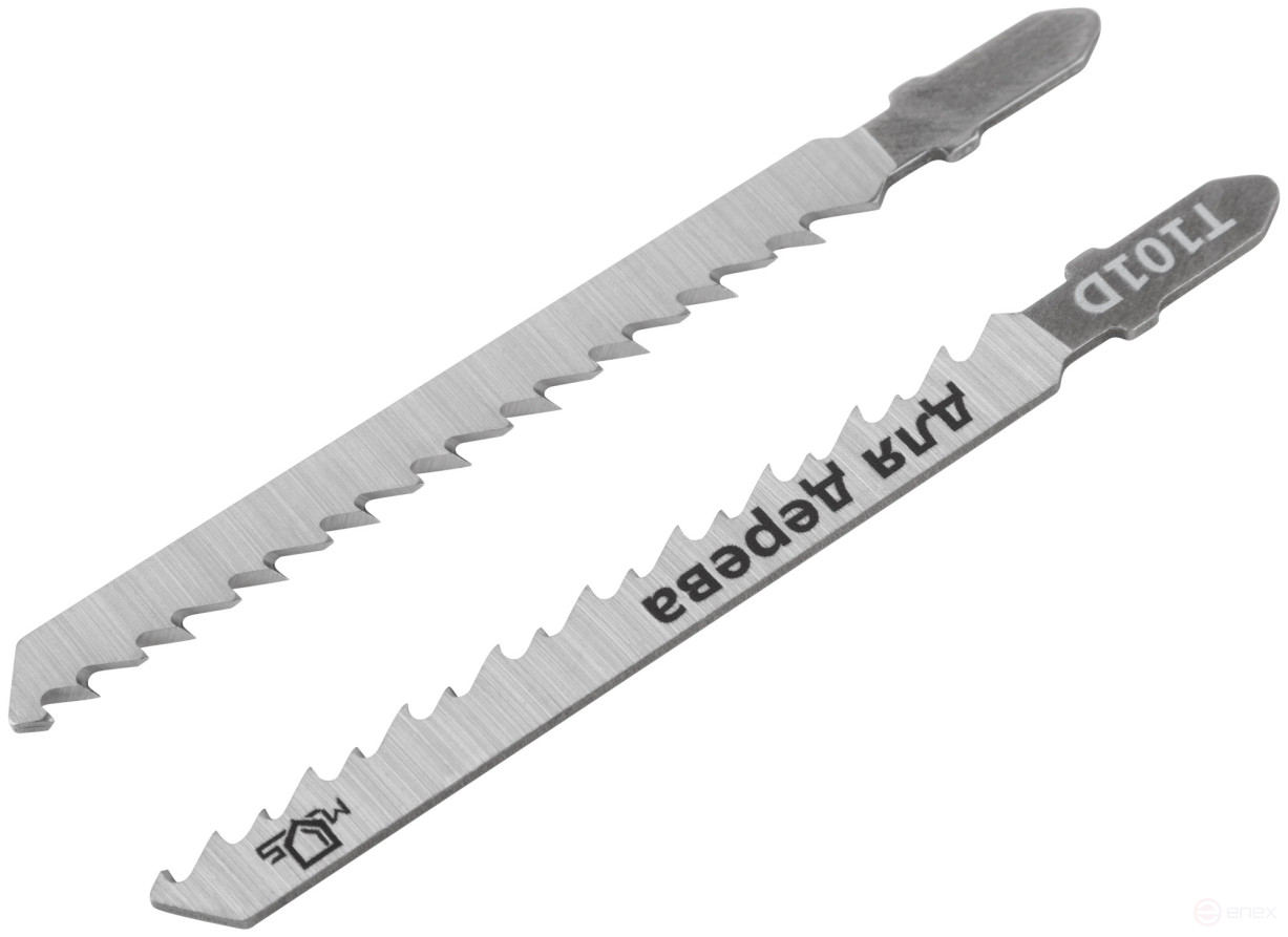 Полотна для эл. лобзика, T101D, по дереву, HCS, 100 мм, 2 шт.