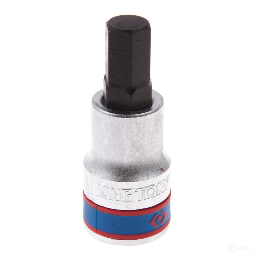 Насадка (бита) торцевая 1/2", Hex, 11 мм, L = 60 мм KING TONY 402511