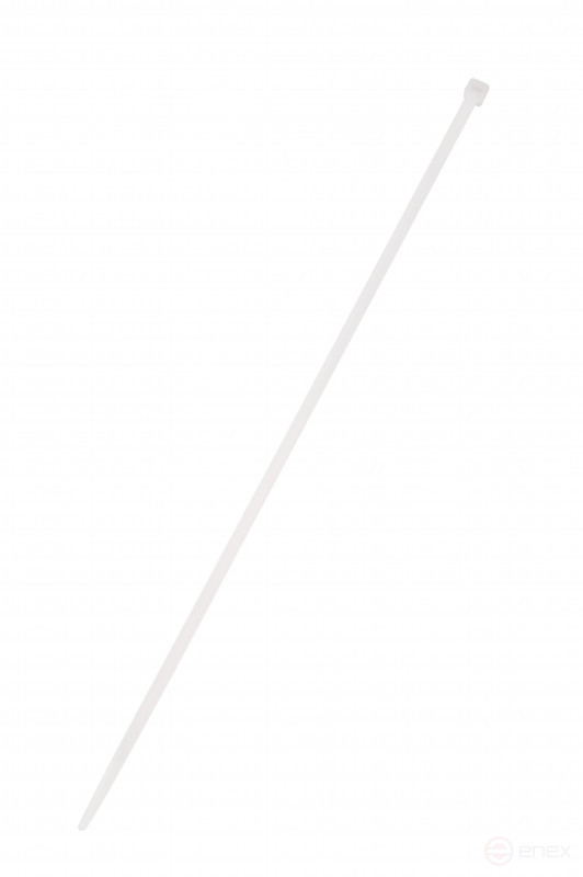 WRline WR-SHN-36-250W Стяжка-хомут 3,6х250 мм, кабельная нейлоновая 6,6, неразъемная, цвет белый (100шт)