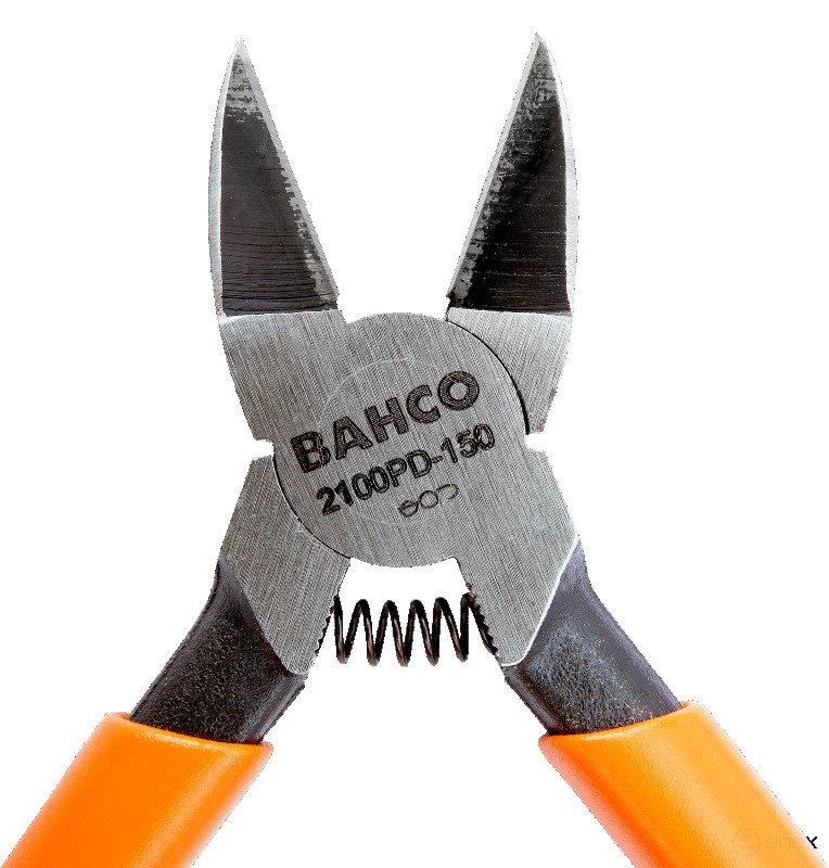 Кусачки-бокорезы с ручками, покрытыми ПВХ,, оксидированные, 150 мм