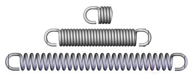 Tension spring ordinary loop (1x7x290x281 - stainless steel) NX8793, 10 pcs.