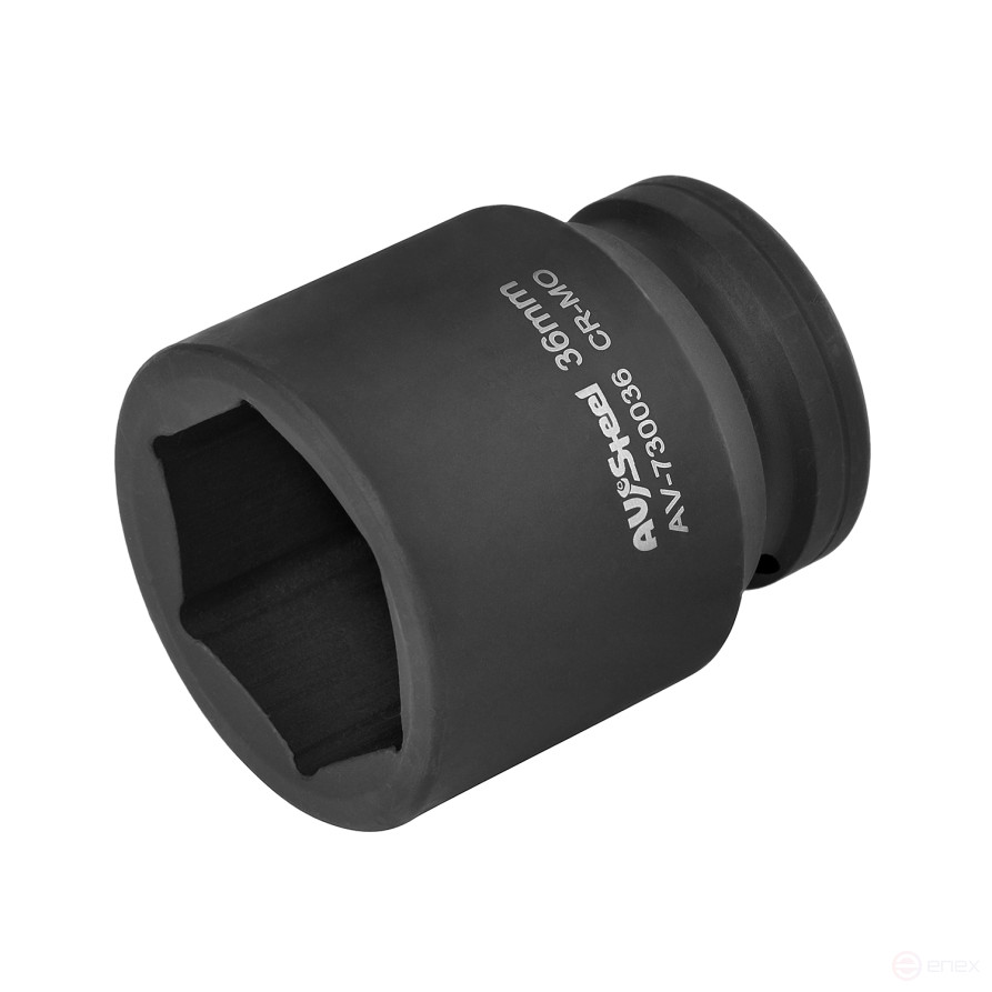 Головка ударная 3/4" шестигранная 36 мм "AV Steel" AV-730036