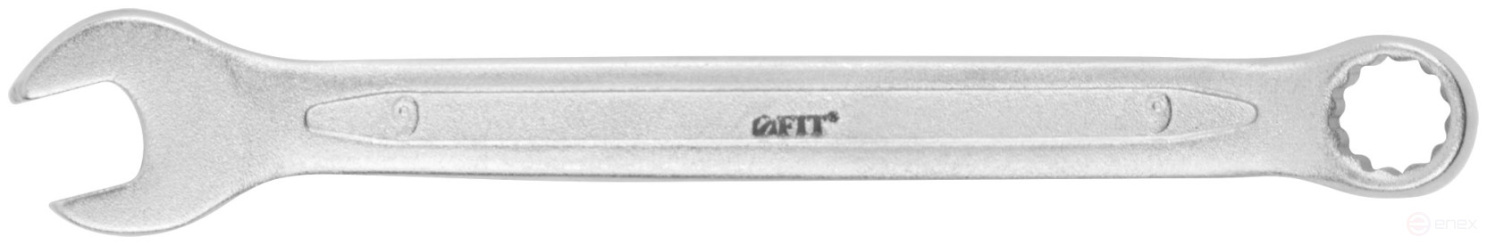 Ключ комбинированный усиленный "Гранд", CrV, холодный штамп 9 мм