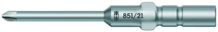 851/21 J PH бита, сверхтвёрдая, под азиатские винты, хвостовик 4 мм HIOS, PH 0 x 40 мм, WE-135288