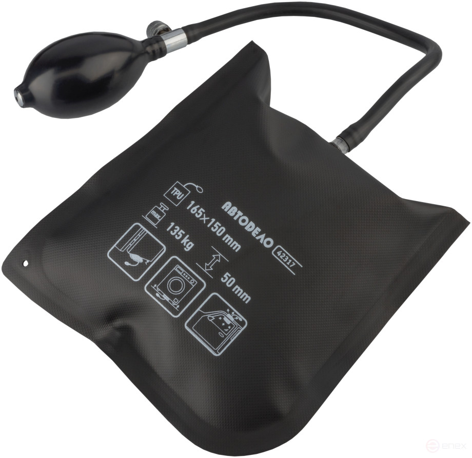 Пневмоподушка для аварийного открывания дверей 165х150 мм (АвтоDело) 42317