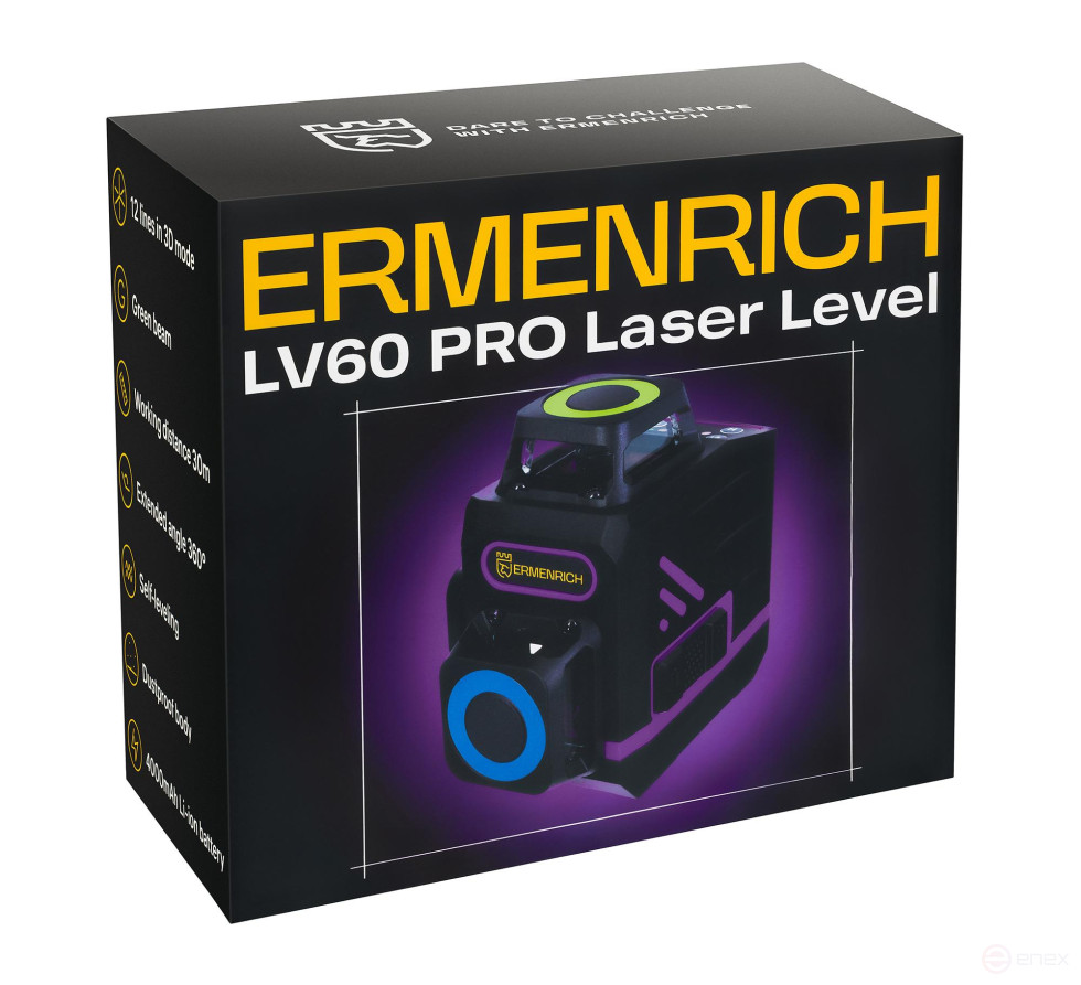 Лазерный уровень Ermenrich PRO LV60
