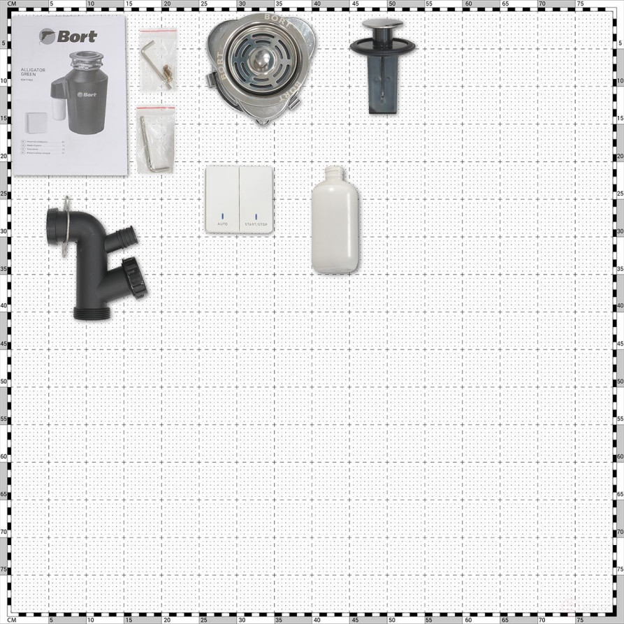 Измельчитель пищевых отходов BORT Alligator Green