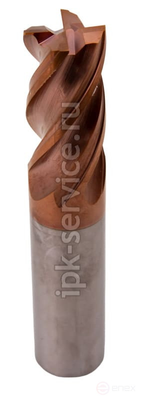 HRC55 D20x38xD20x104 Z4 TiSiN Фреза концевая ц/х тв.сп. Ф20 L=104 ИПК