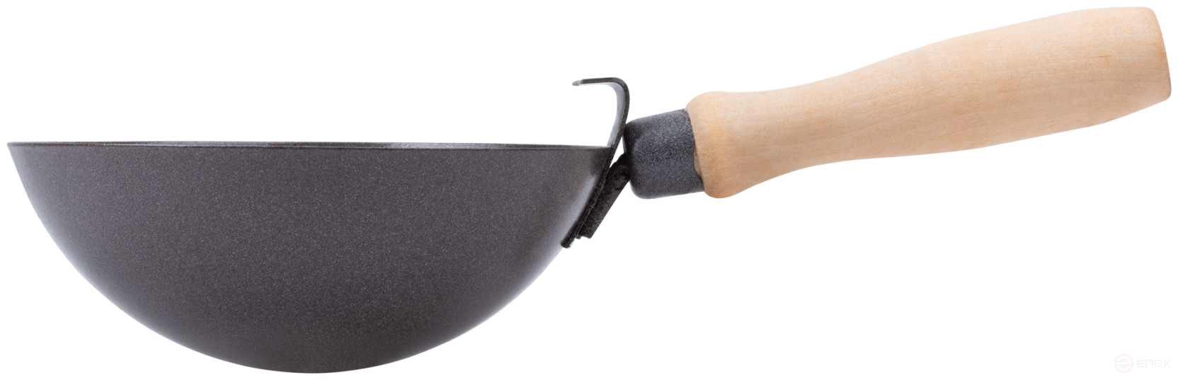 Construction bucket, wooden handle
