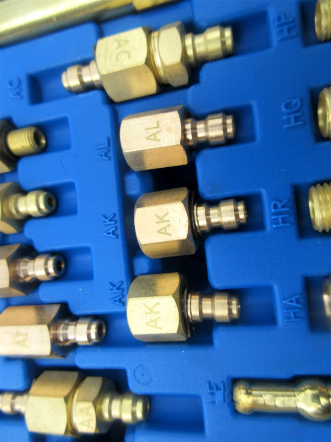 Тестер давления топлива 0-145PSI (41 предмет) TA-G1080 AE&T