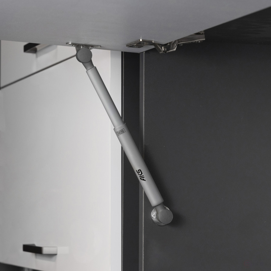 Gas lift upper 60N with locking in any position grey AKS