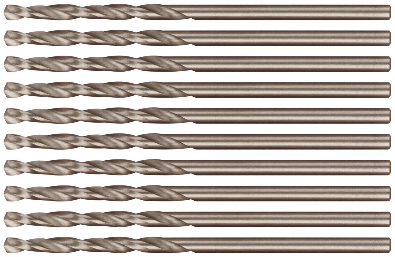 Сверло по металлу Cutop Profi с кобальтом 5%, 2 x 49 мм (10 шт)