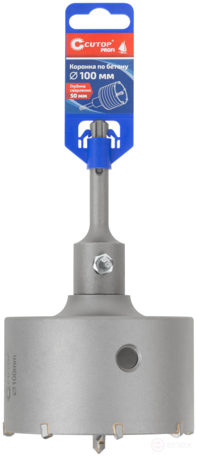Коронка по бетону SDS Plus, 100 мм, Cutop Profi