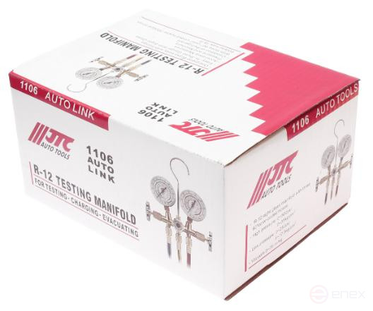 Устройство для заправки автокондиционера R-12 L=150см JTC