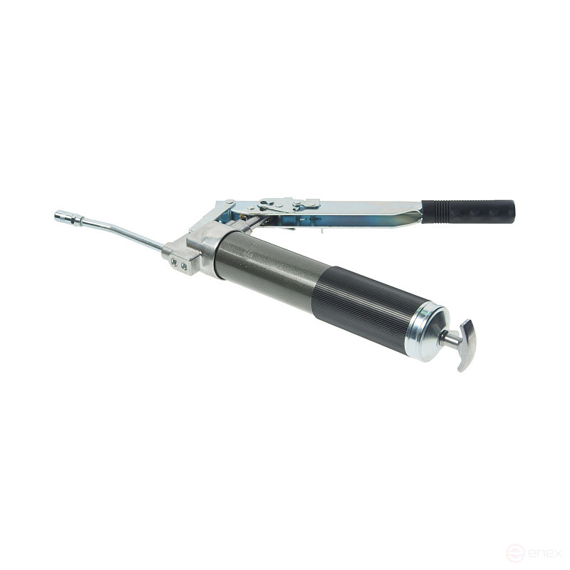 Шприц плунжерный ER-44467 с изменяемым объемом подачи (400см³; раб.давление:68/550бар, макс:135/895бар; 0,7/2,13 гр/1 нажатие; алюм. корпус) ЭВРИКА 1