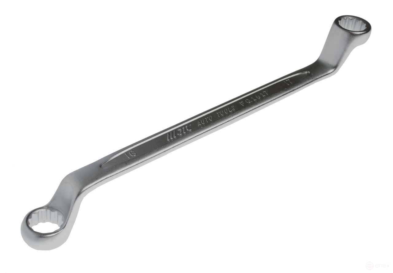 Ключ накидной 16х17мм 75град. L=260мм JTC
