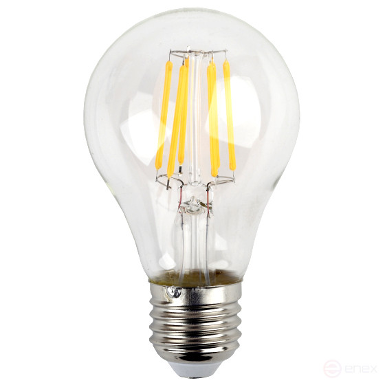 LED lamp ERA F-LED A60-7W-840-E27 7W Filament Pear Neutral White Light E27