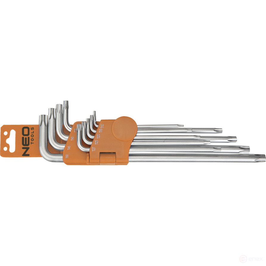 Sprocket keys, TS10-50, set of 9 pcs