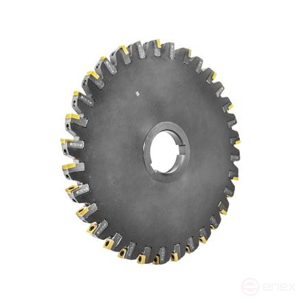 Three-sided milling cutter 315x16-19x60 with mechanical fastening 4gr pl-h SPMT 120408 Z=32 (2x16) AS290-315.1619.16.D60 NOX "Russian Tool" (RI)
