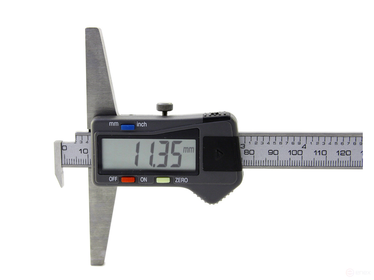 Штангенглубиномер ШГЦ- 300 0.01 электронный с толщиномером Micron с поверкой