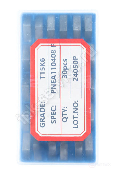 PNEA110408Т15К6(YT15)(Н10) Пластина пятигранная сменная ИПК