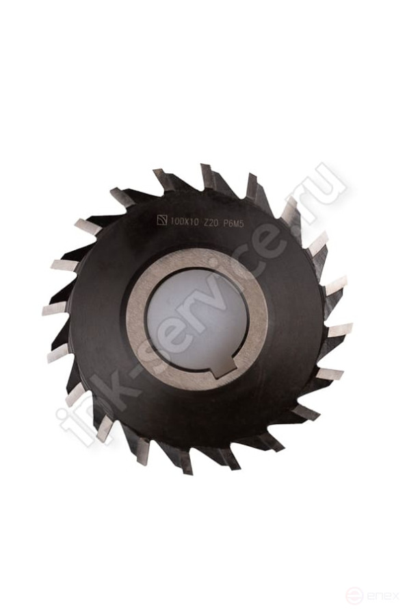 Trekhstor disc milling cutter. straight tooth 125x12x32 Z=22 P6M5