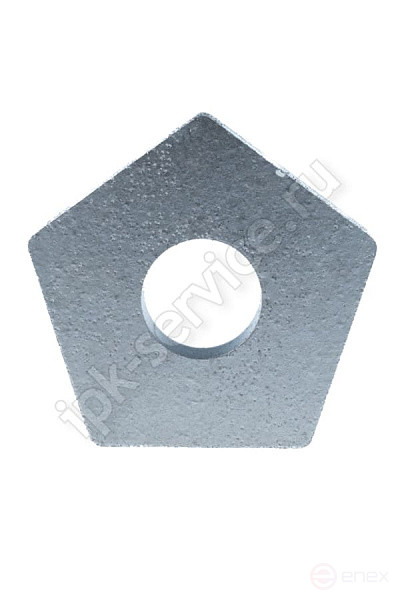 PNUM110408Т5К10(YT5)(Н30) Пластина пятигранная сменная шлифованная ИПК