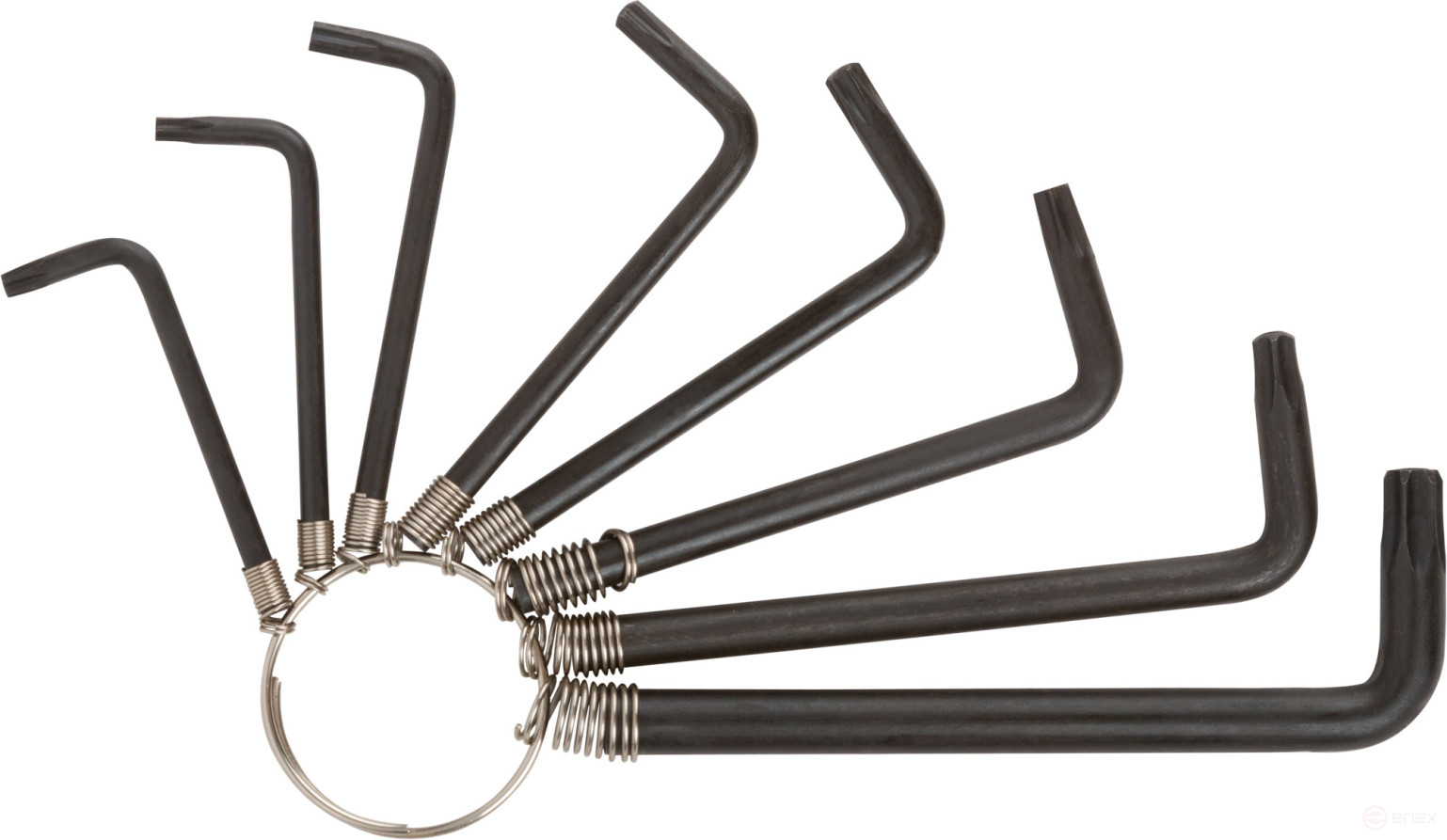 Ключи TORX 8 шт. Т9-Т40 на кольце