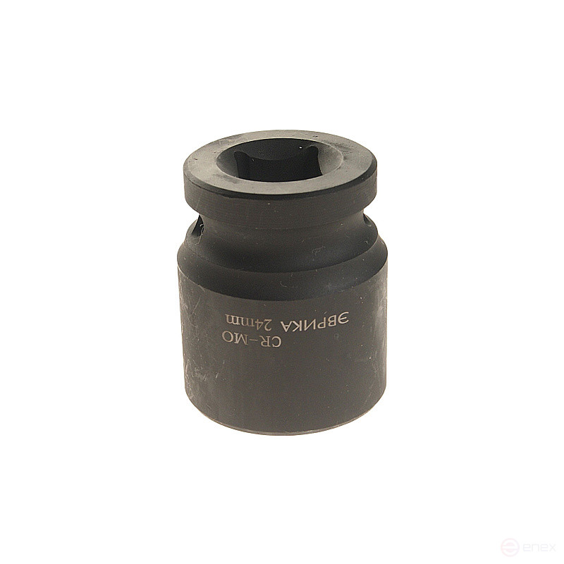 Головка торцевая 24мм 1/2" 6-гранная ударная L=40мм ЭВРИКА ER-95717 1/135
