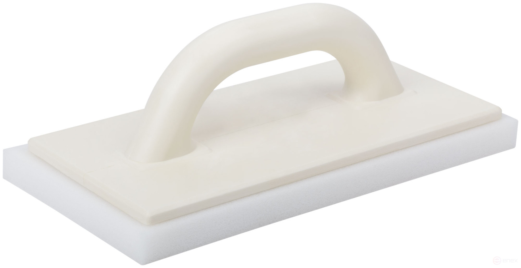 Finishing grater with foam coating, polyurethane housing 280x140 mm