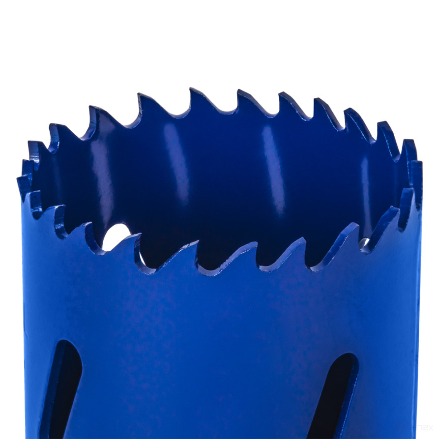 Коронка биметаллическая ПРАКТИКА 44 мм (1шт), клипса (035-981)