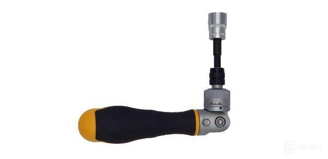 Felo Трещотка поворотная Ergonic K с набором бит в чехле, 16 шт 06071604