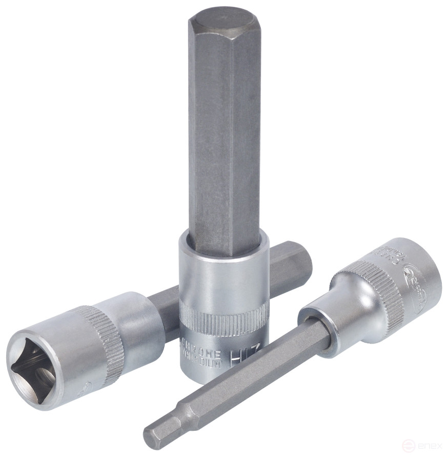 Головка со вставкой шестигранник 8mm (1/2";L=100mm) АвтоDело (39388)