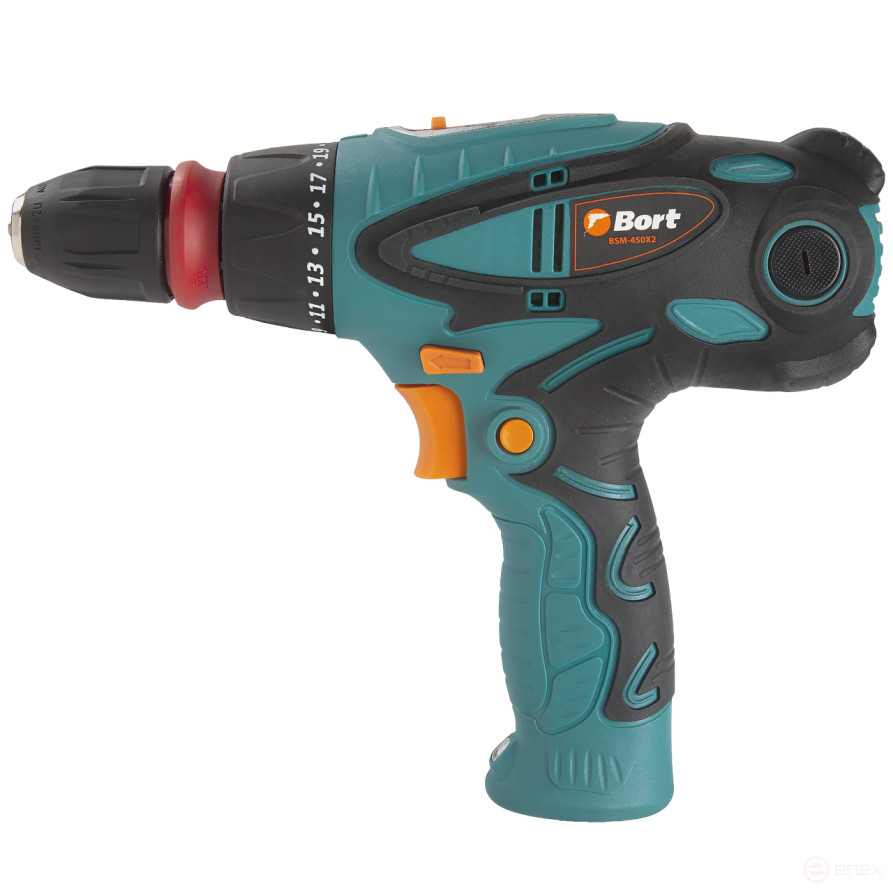 Дрель-шуруповерт электрический BORT BSM-450X2