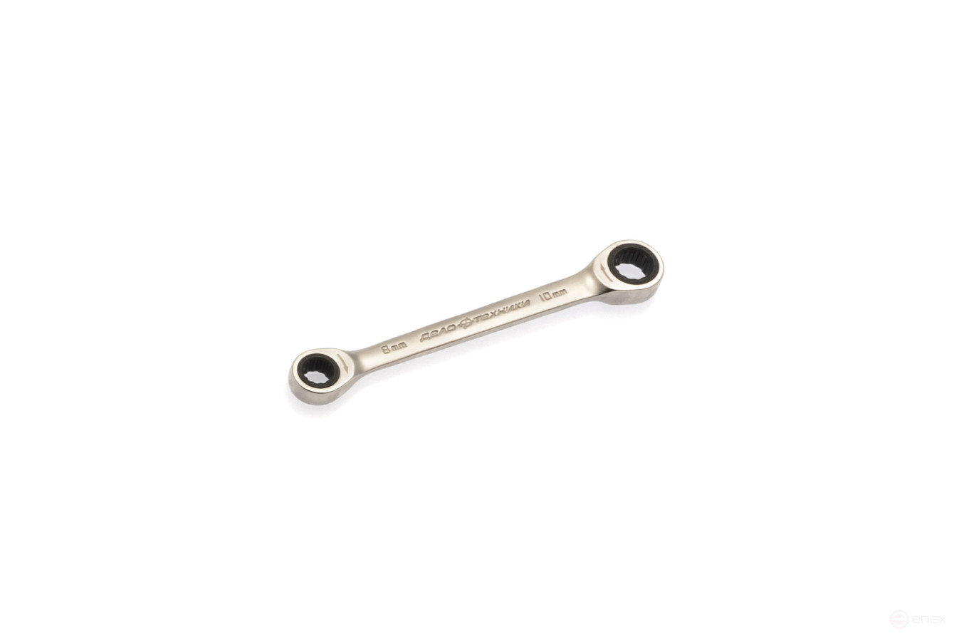 Double-sided ratchet wrench 8×10 mm