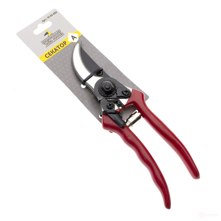 Planar pruner, series "A", aluminum.handles, CHEGLOCK (25/50)