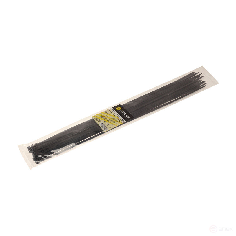 Plastic clamp ER-15452 black 5.0x 450mm universal (25 pcs) EUREKA /1/200