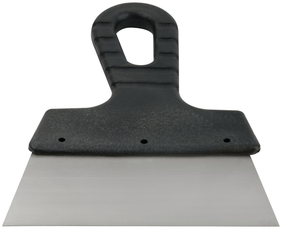 Spatula, stainless steel blade, plastic handle 150 mm