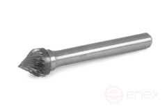 Фреза твердосплавная MESSER конус 60 град. (тип J) Ø 6