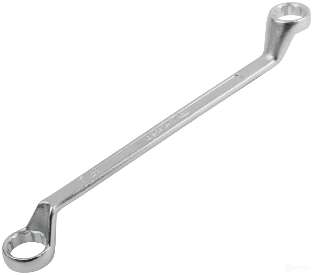 Ключ накидной "Хард", хромированное покрытие 24х27 мм