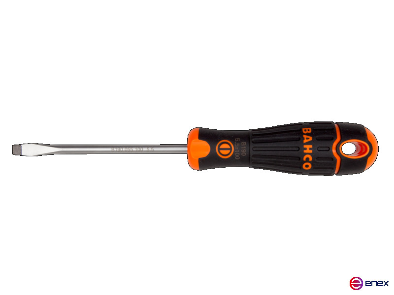Screwdriver for screws with a slot, retail package 6.5X1.2X150