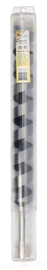 Drill bit for wood 40X460 mm, screw