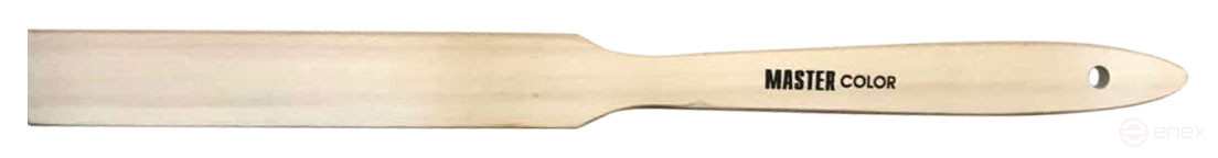 Wooden mixer for mixing paint