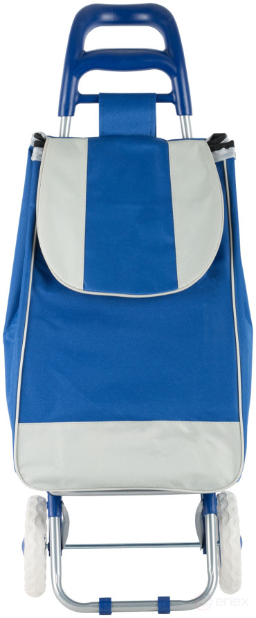 Shopping cart with a bag, load 30 kg