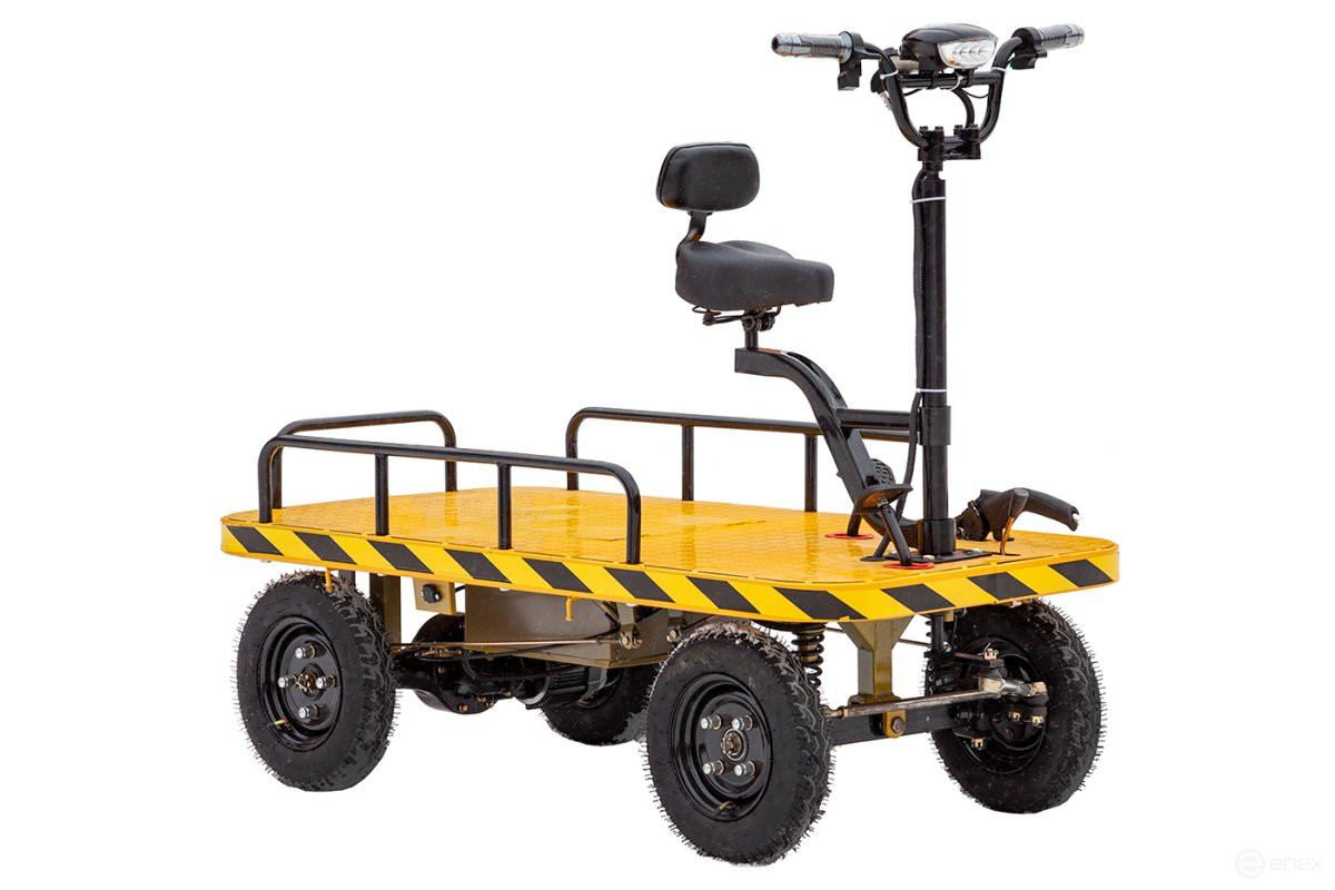 Electric platform trolley RuTrike WAREHOUSE 1500