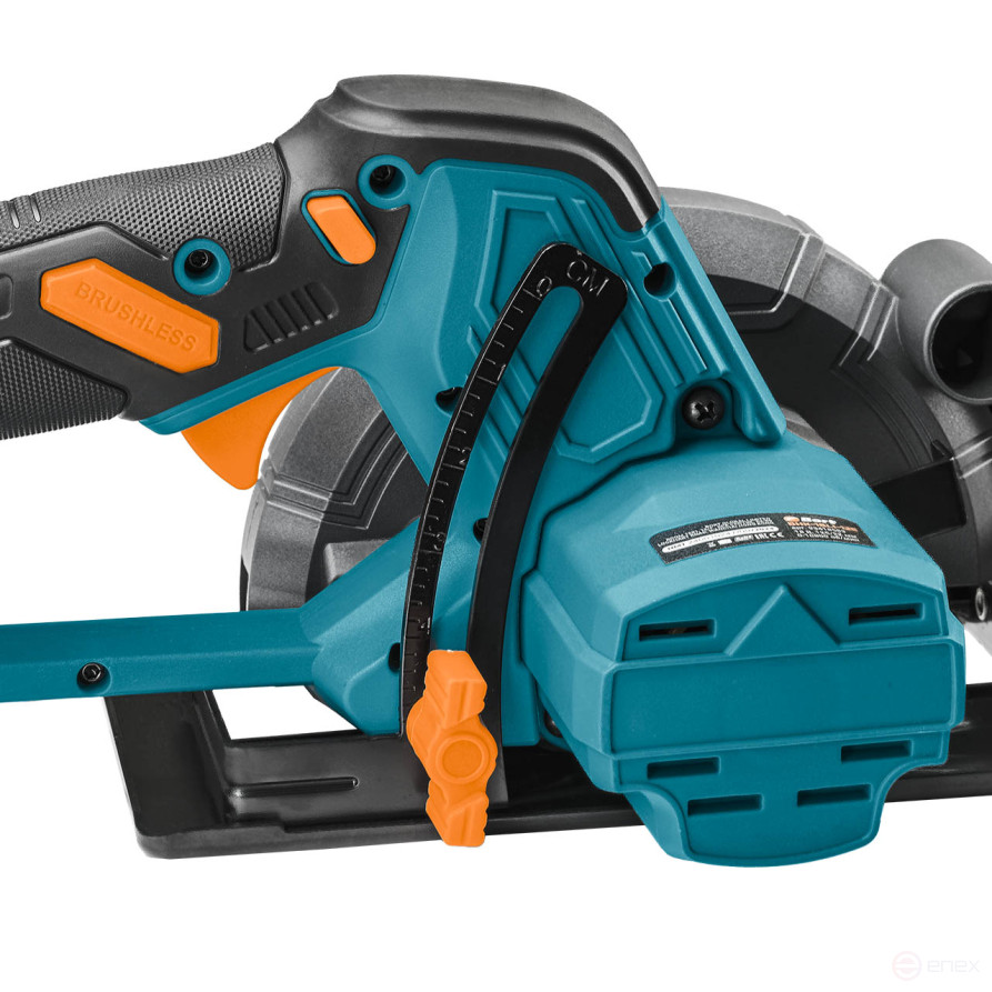 Circular cordless saw BORT BHK-18Li-125 (2*3.0 Ah + battery)